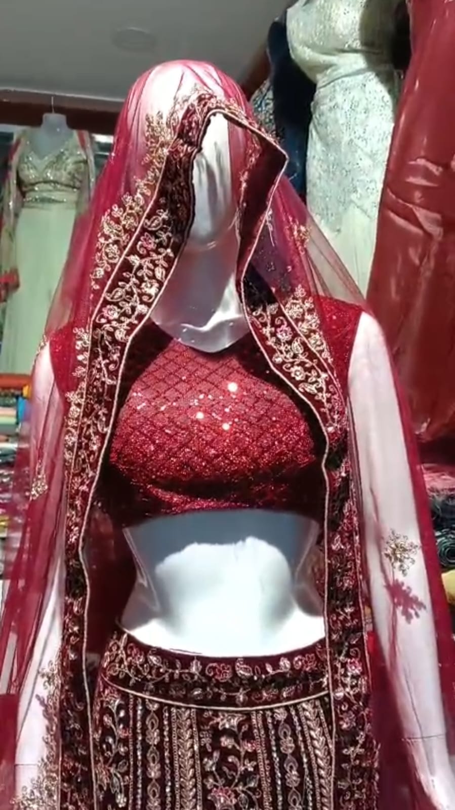 Kharmas is over, weddings are in full swing, shops are adorned with the bride and groom's attire.