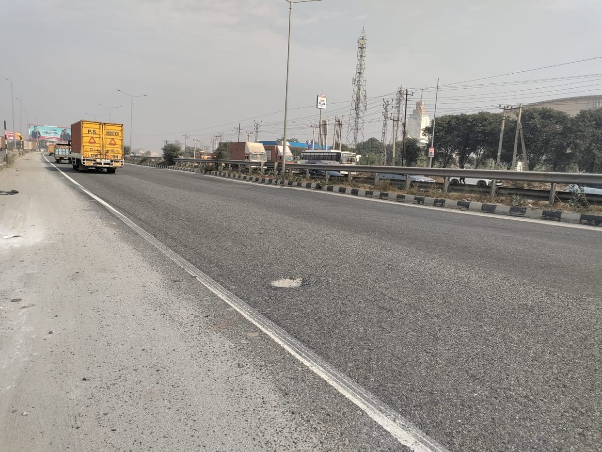 Heavy vehicle drivers should avoid travelling towards Gurugram and Delhi.