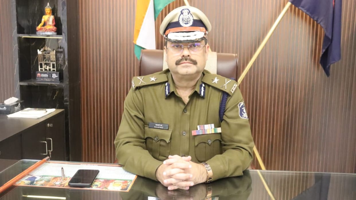 Balaji Rao Somawar has been appointed as the new Inspector General of Police for Rajnandgaon range and has ta