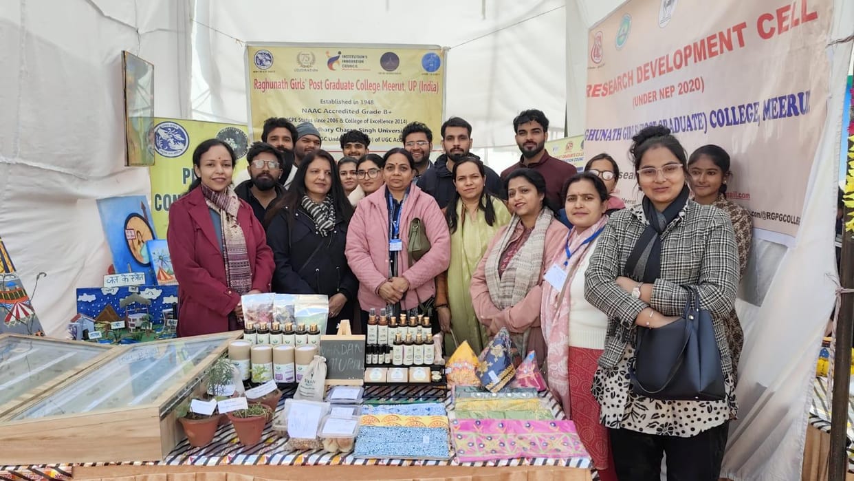Research and Innovation - Exposure Visit Stall Displayed