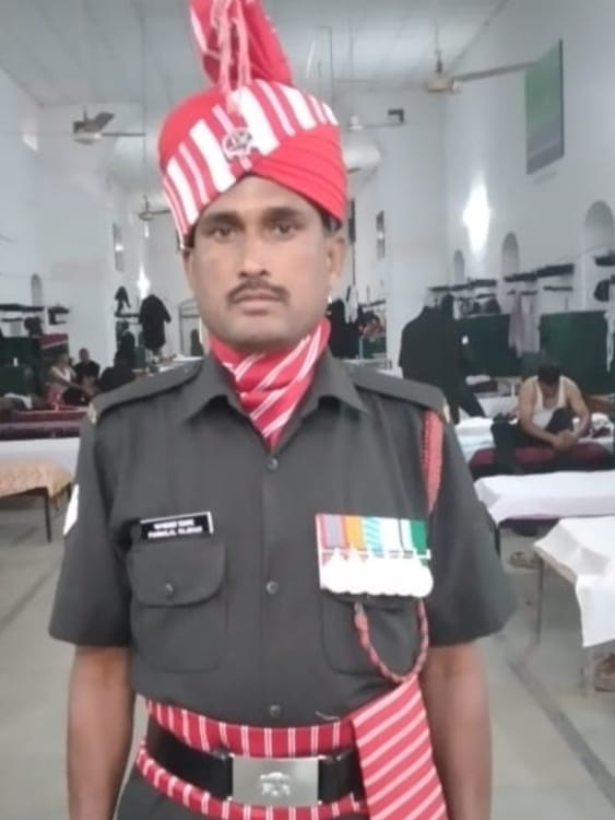 Military personnel given a final farewell with respect