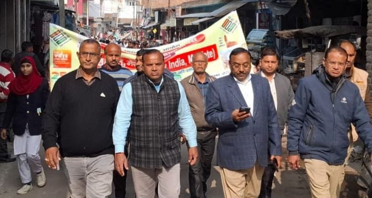 Made voters aware by organizing voter awareness rally