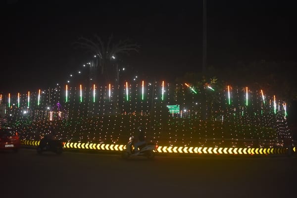 Republic Day: City lit up, security tightened