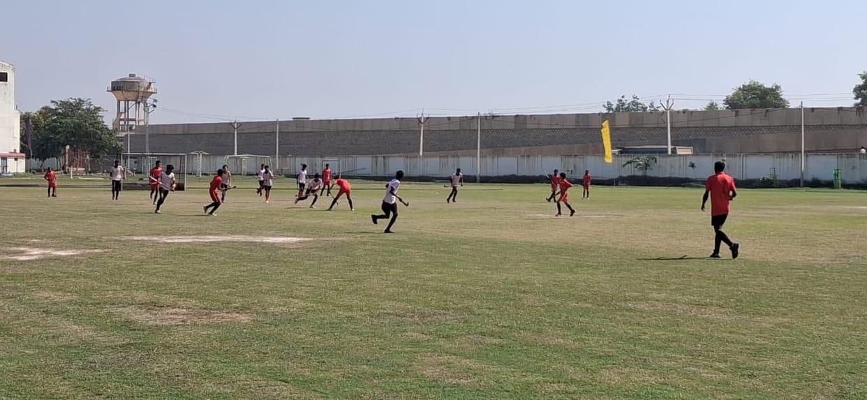 Stadium D team became the winner of the hockey competition