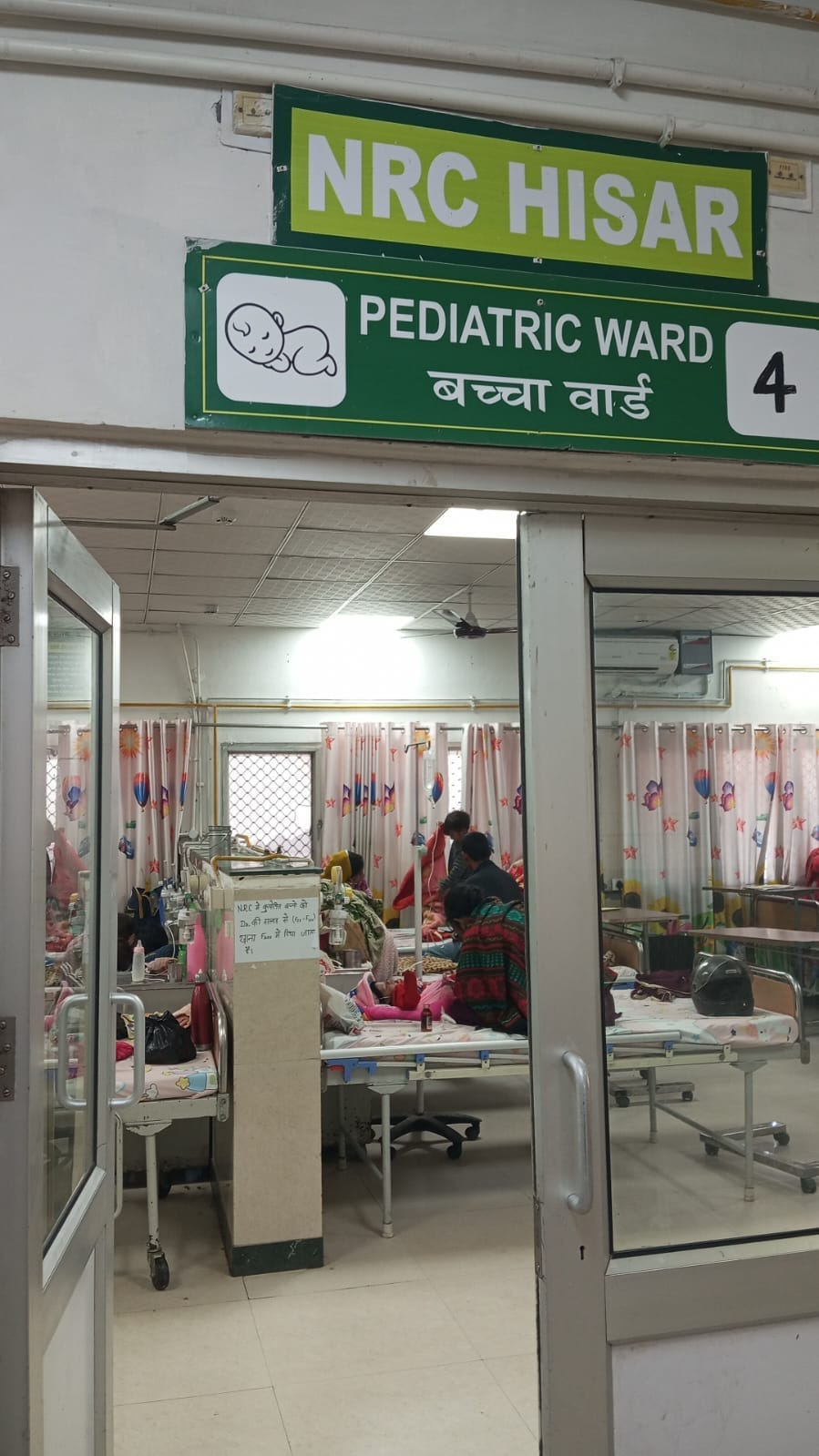 Cold weather wreaks havoc on children, hospitals overcrowded
