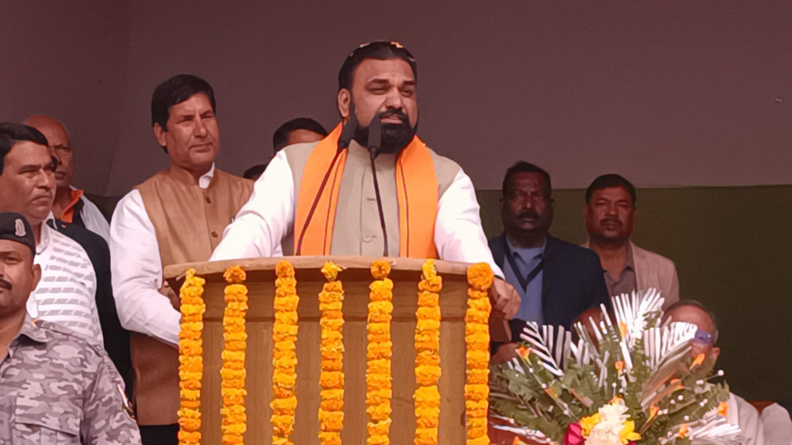 कार्यक्रम को संबोधित करते डिप्टी सीएम सम्राट चौधरी