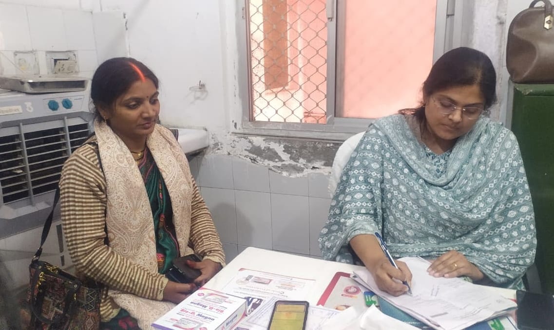 12 deliveries are taking place daily in the District Women's Hospital, three have low hemoglobin