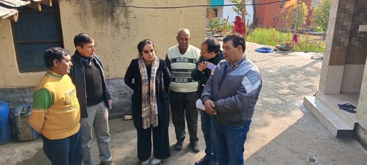 DC reached the homes of progressive farmers and took information about natural farming.