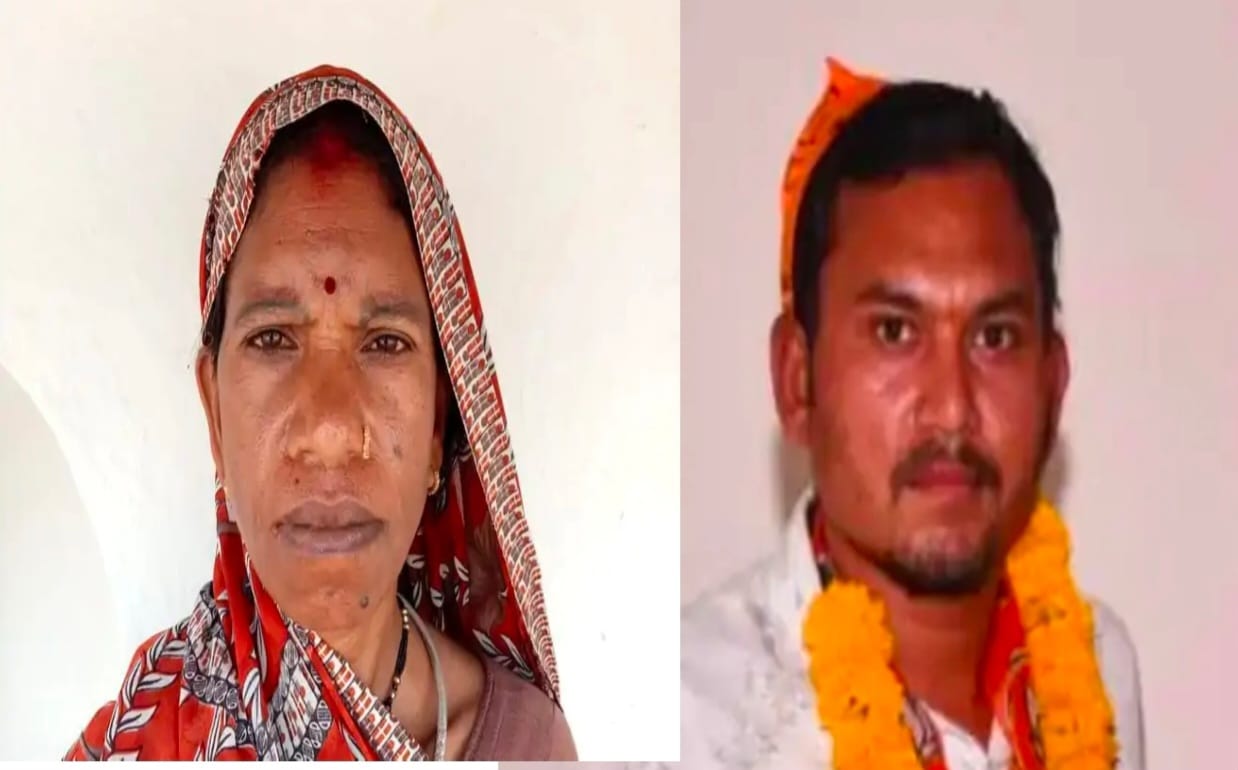 सम्मानित किए जाने वाले सरपंच।