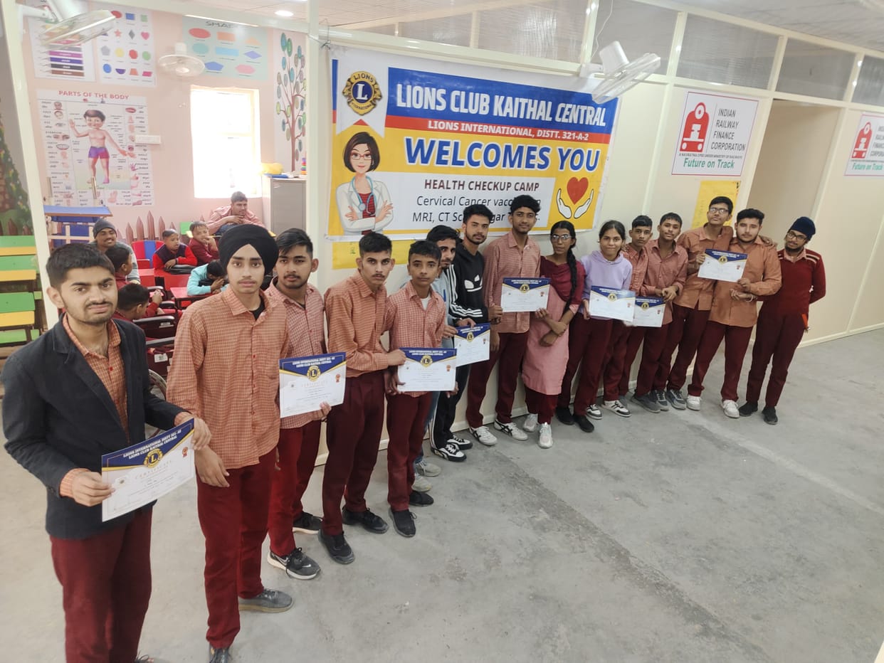 Lions Club made service to humanity a life