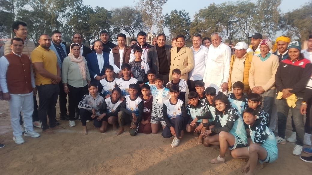 Women's Kabaddi competition held in Barah Khurd village