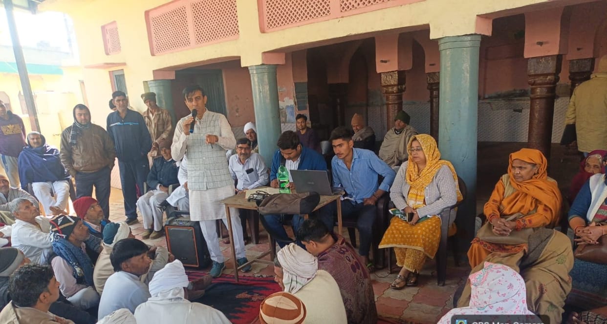 More than 40 percent of the villagers participated in the village assembly.