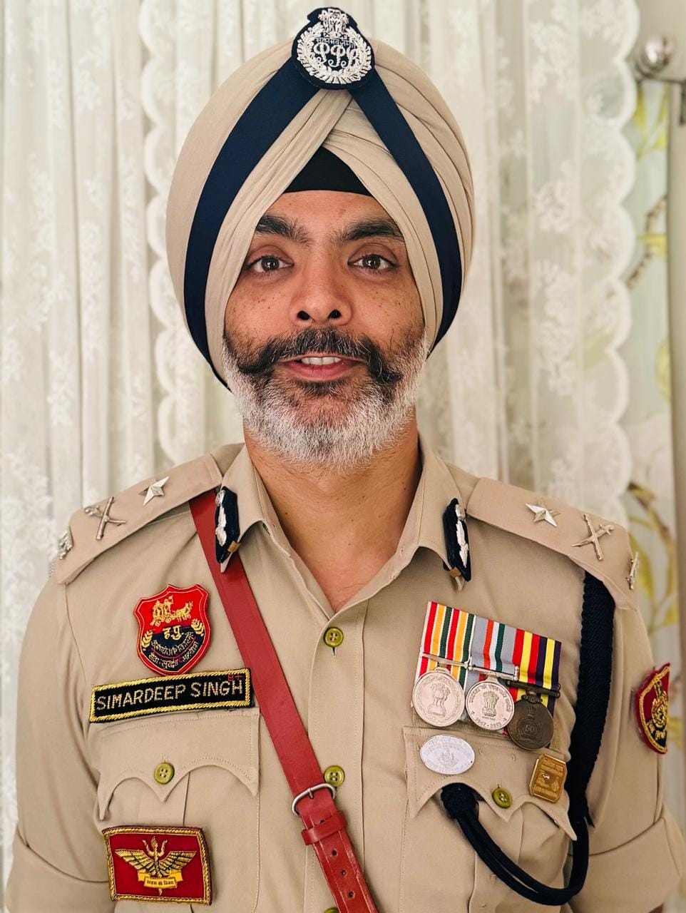 On Republic Day, the IG will receive the Outstanding Service Medal; Simardeep Singh has previously served as a DIG in the NSG.