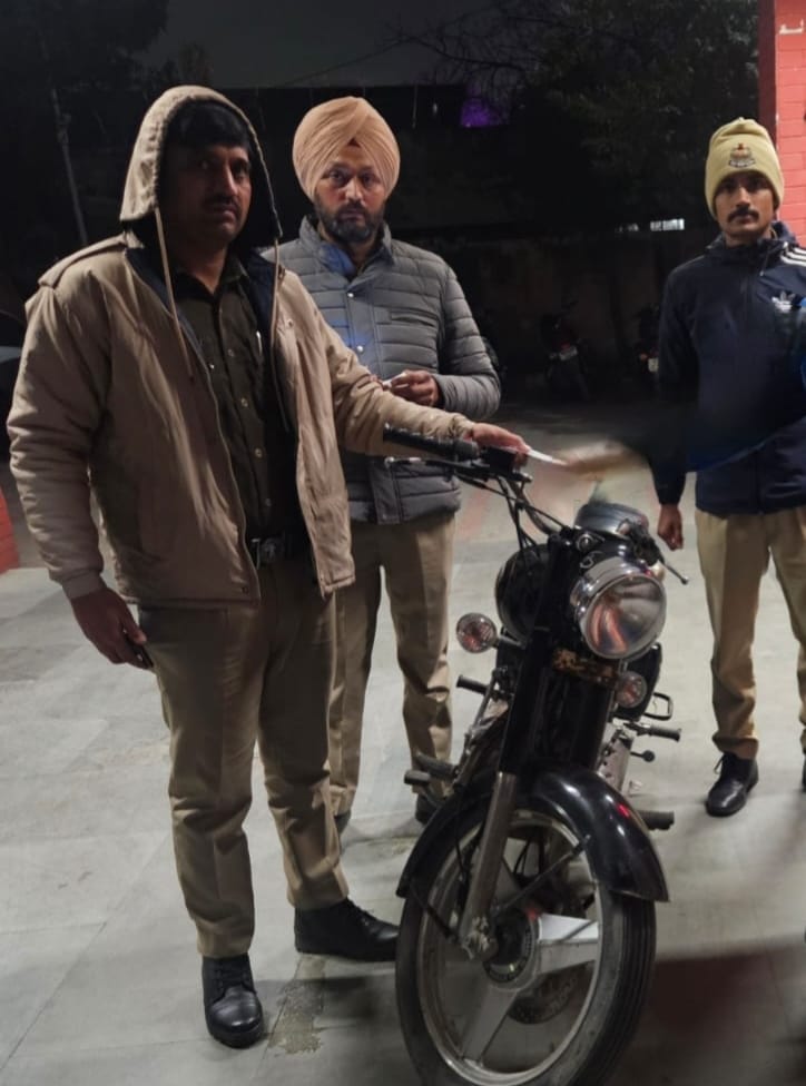 45 rupees challan for bursting crackers from bullet