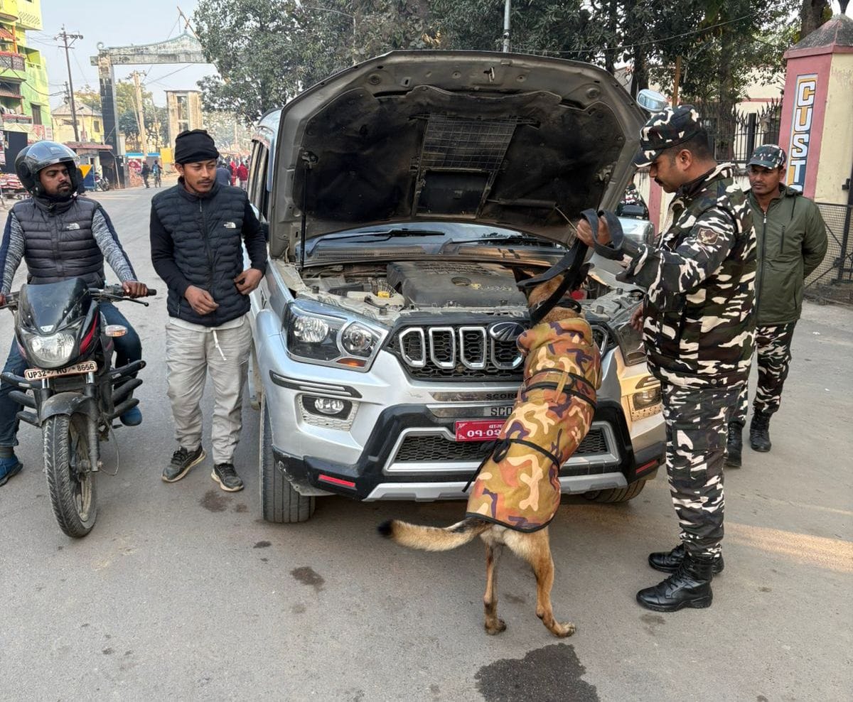 Siddharthnagar News : Border tightly guarded, every activity monitored