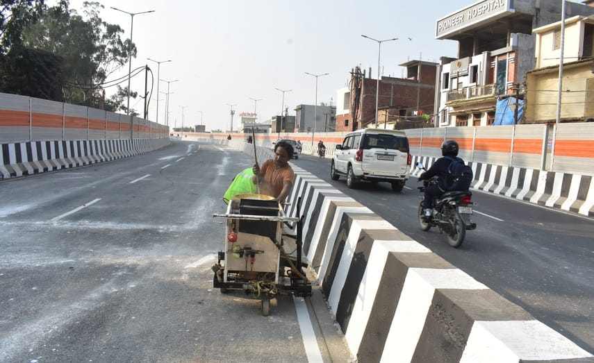 Gorakshanagari will get the gift of the city's first flyover tomorrow.
