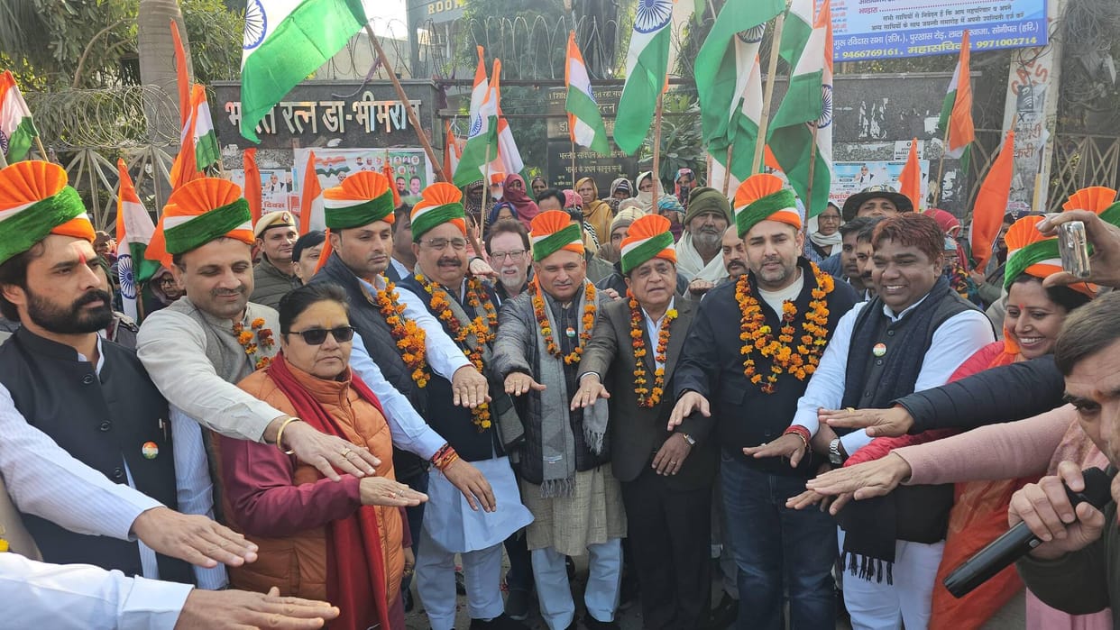 Tiranga Yatra paints the city with patriotism