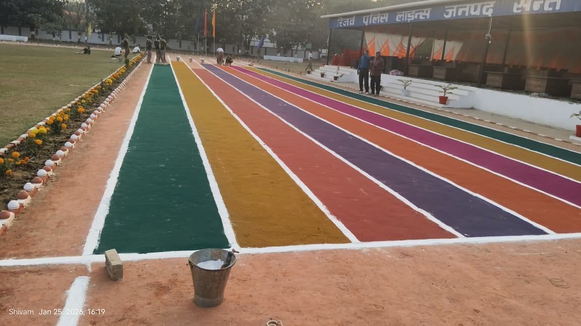 Republic Day celebrations, markets decorated with the tricolour