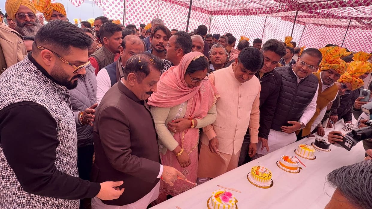 Development work will be done in Thanesar at a cost of Rs 56 lakh and Pipli block at a cost of Rs 1 crore, foundation stone laid.