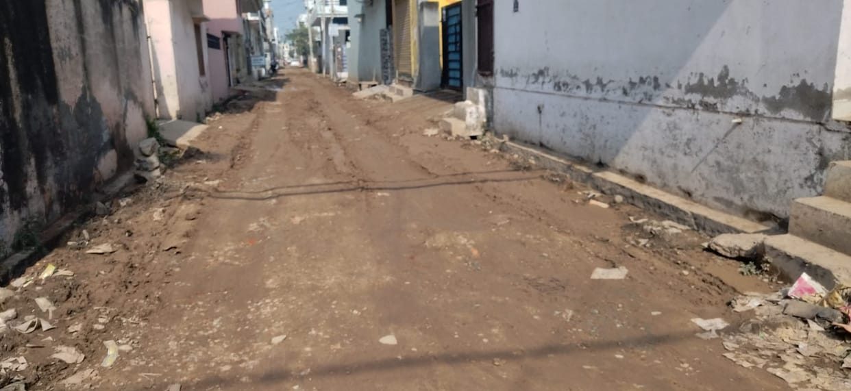 The development of Dharamnagari's colonies is stuck in files, shattering people's hopes.