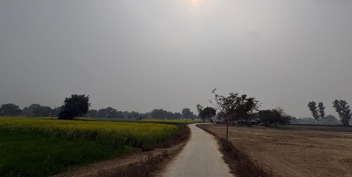 Cloud movement throughout the day, temperature dropped by three degrees at night