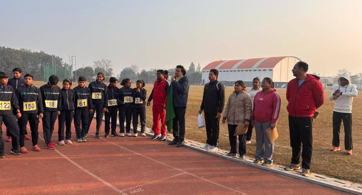 Vikanshu and Preeti Yadav first in cross country race