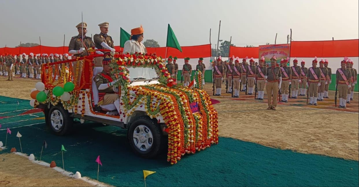 Republic Day is painted in patriotic colours