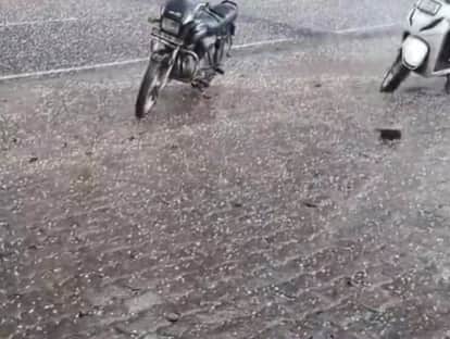 Rajasthan Weather : Orange and Yellow Alert Issued for Rain and Hailstorm in 12 Districts