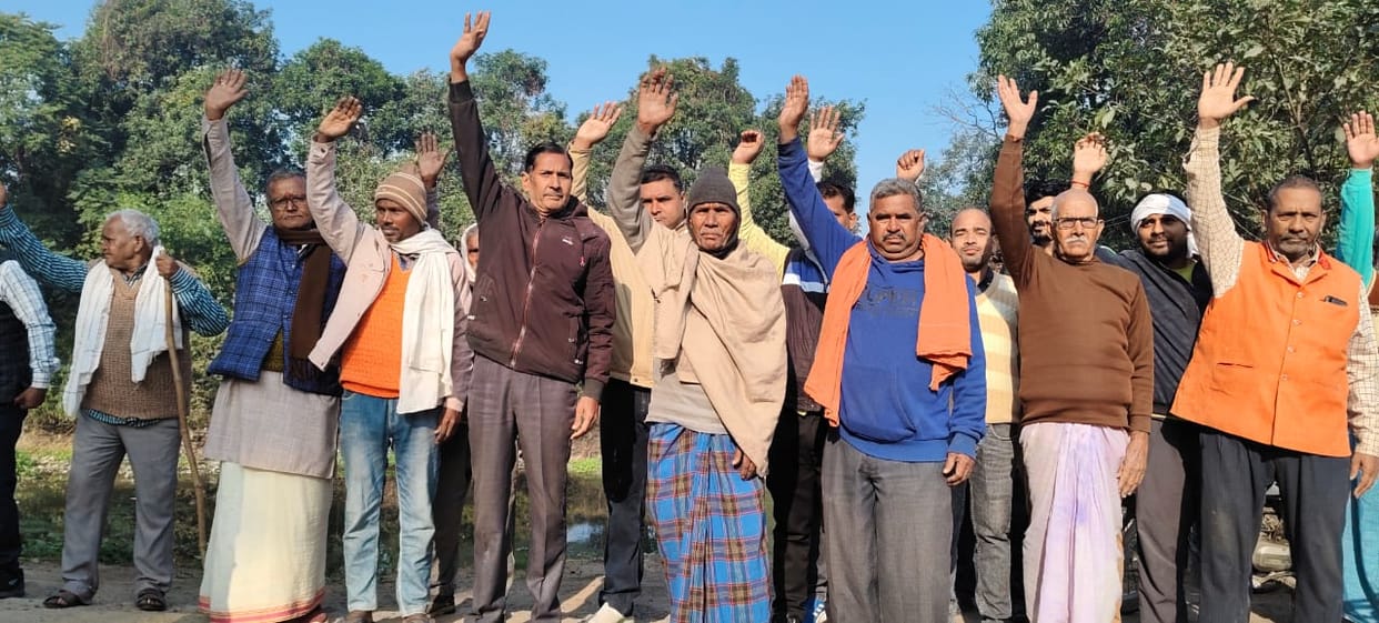 Villagers stage protest alleging rigging in quota selection