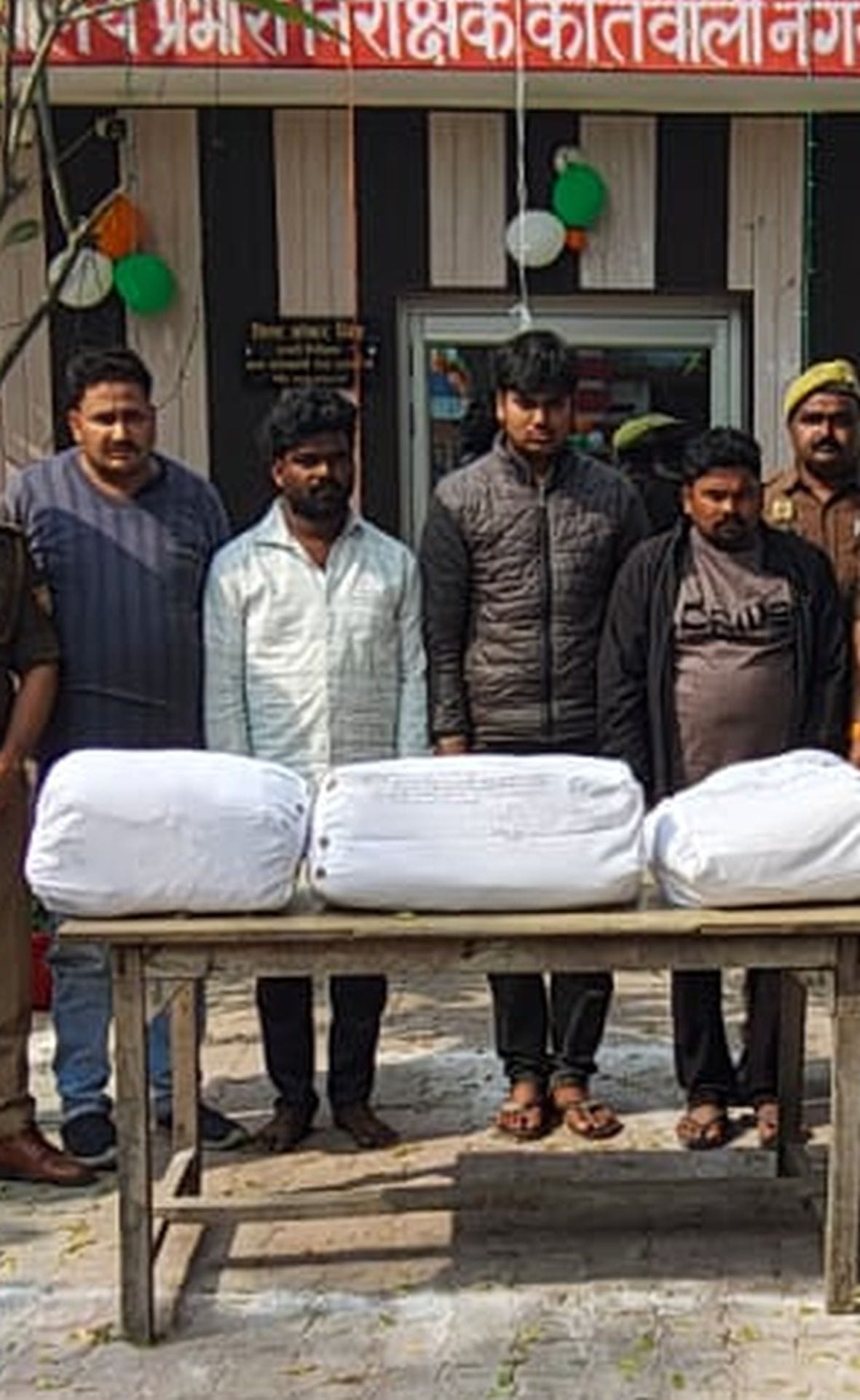 Over 21 kg of ganja recovered, four smugglers arrested