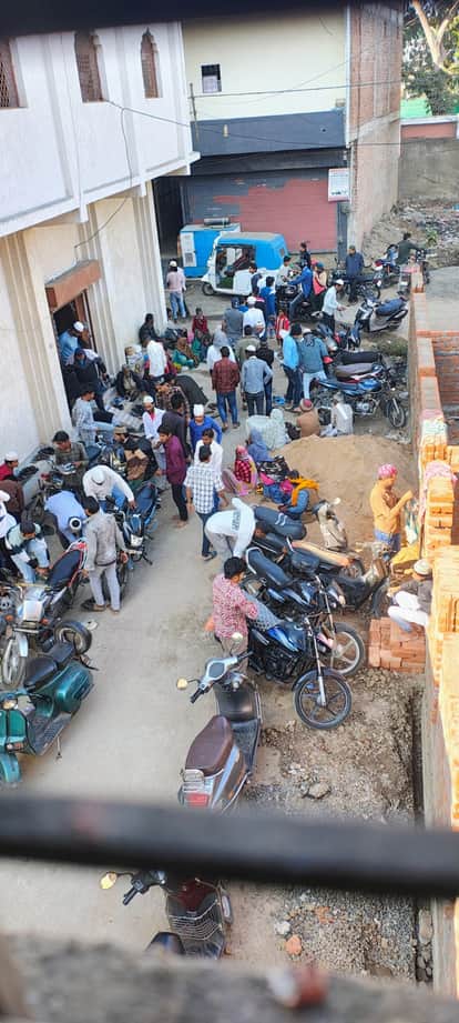 MLA strict on religious activities going on in a private house in Deendayal Nagar wrote a letter to Collector