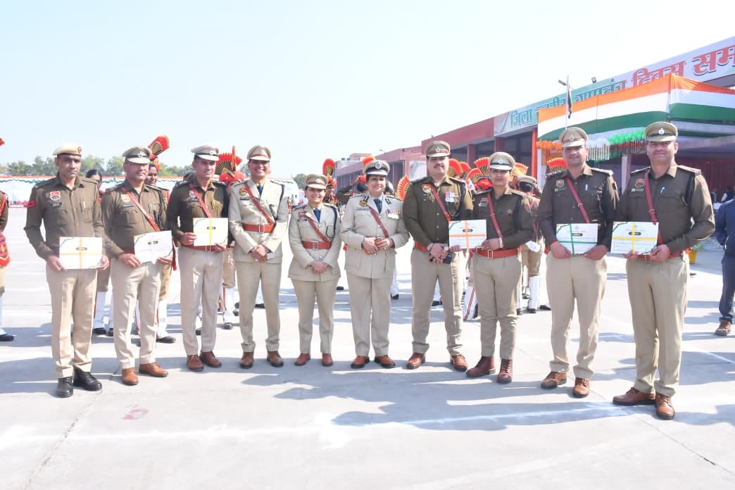 Republic Day was celebrated with great fanfare.