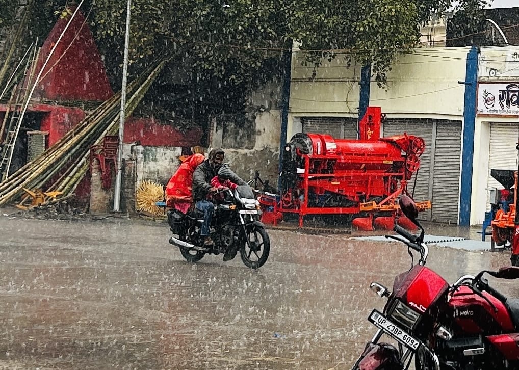 Weather patterns changed, cold returned due to rain