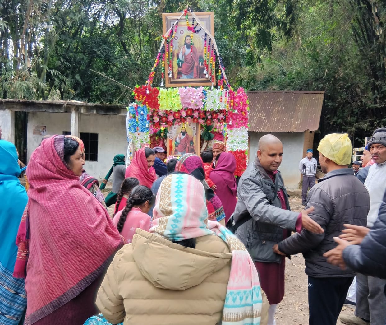 Guru Ravidas's procession was taken out with great pomp