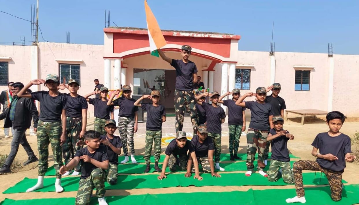 The tricolor flag fluttered proudly even in the regional areas.