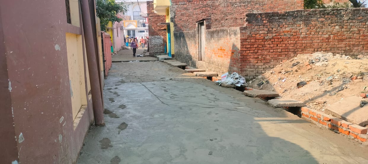 CC to be constructed, Surat of Badlegi town