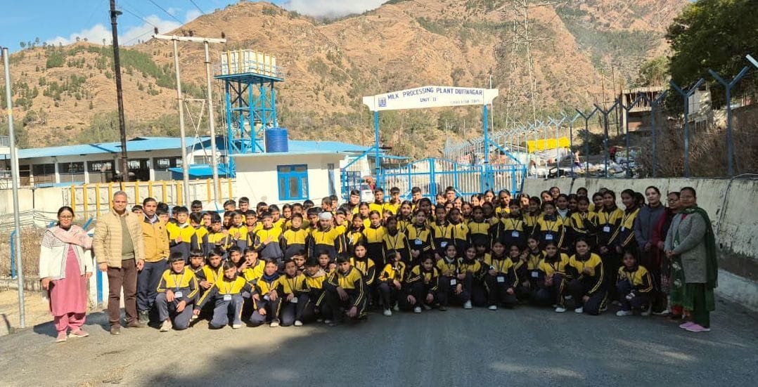 Educational tour of Dairy Plant, Mushroom Plant and PCDO