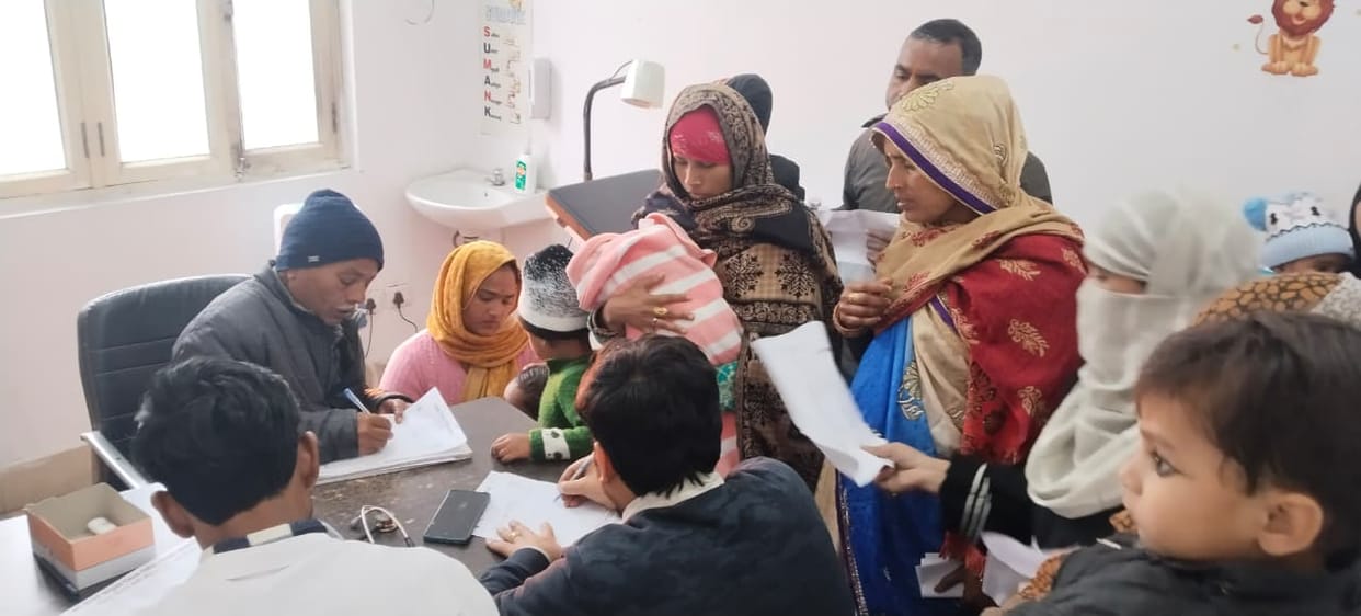 The number of patients increased due to the change in weather.
