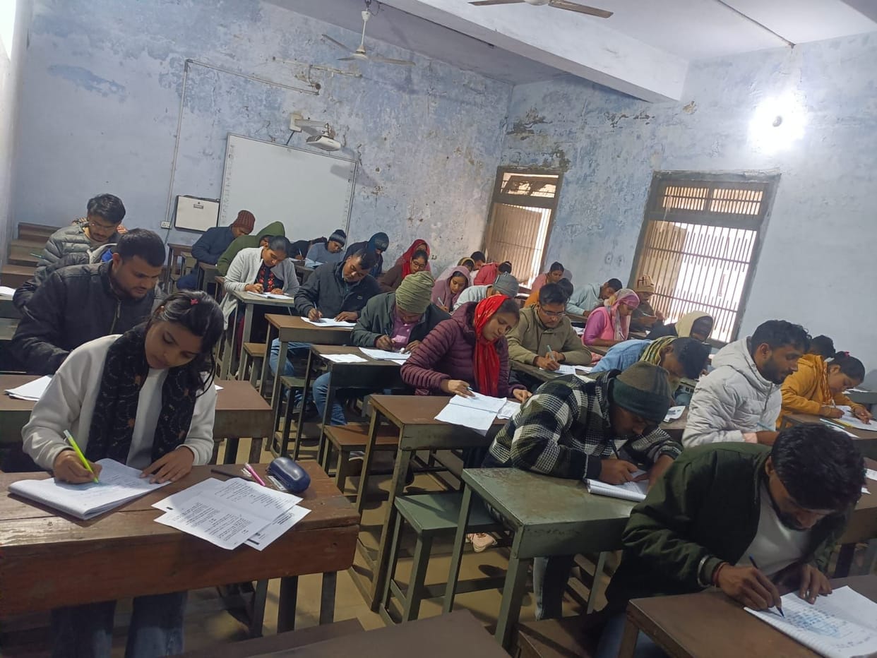 B.Ed. reappear exam passed peacefully, 193 students took the exam.