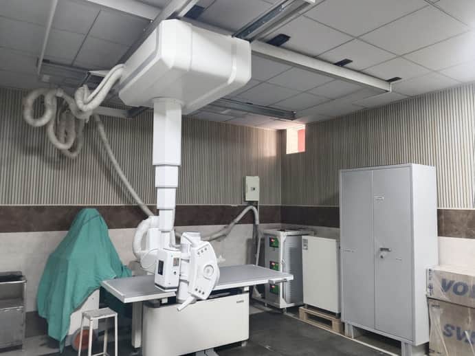 फतेहाबाद के नागरिक अस्पताल में लगी नई एक्सरे मशीन। 