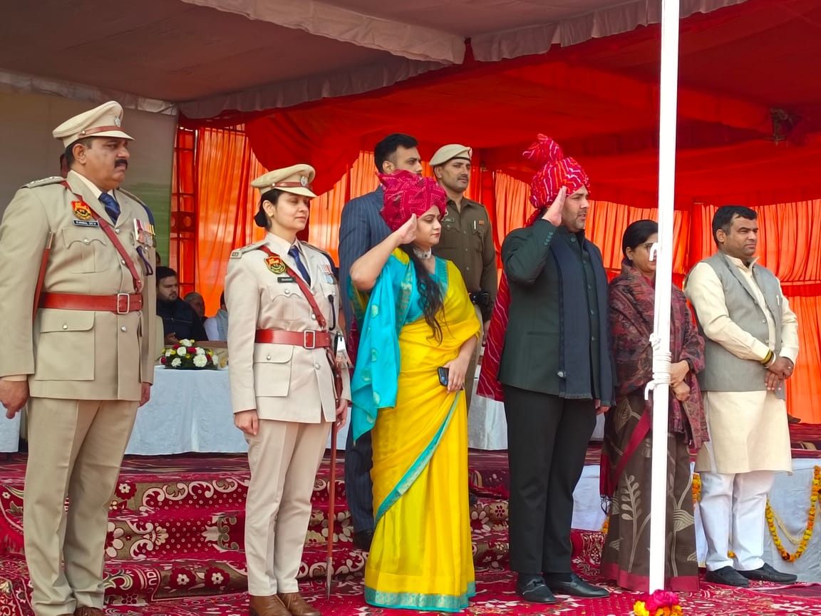 Government Girls College and Agriculture Department first in tableaux in Republic Day parade