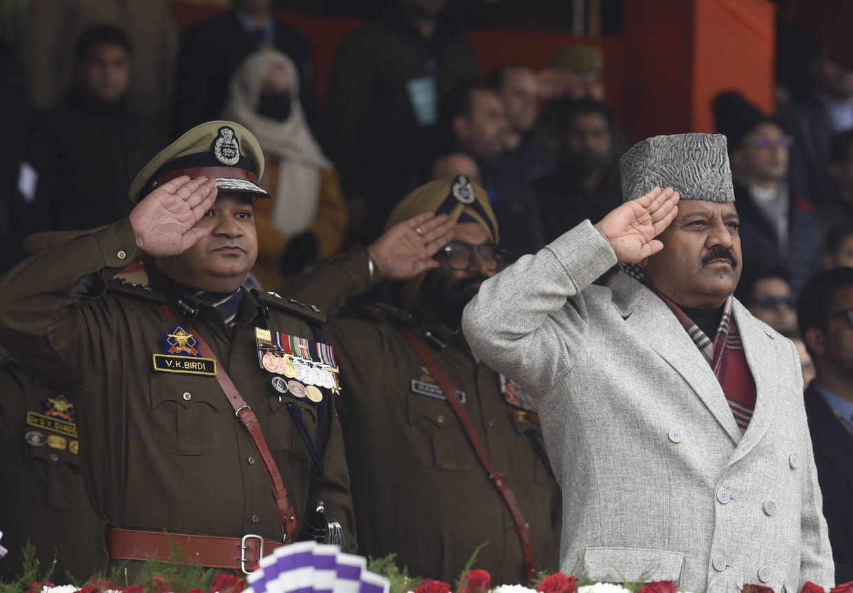 Srinagar, Republic Day, Celebrate, Bakshi Stadium, Deupty Cm, Surinder Chowdhary Chief Guest