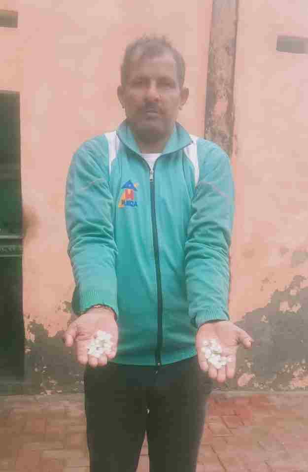 Due to the impact of western disturbance, rain occurred in 15 districts, hail also fell in 10 districts.