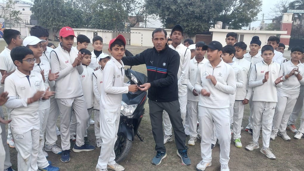 Four players from the district performed well in the Under-16 cricket competition.