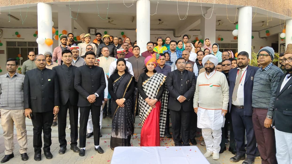 The tricolor waved with pride, and slogans of Bharat Mata ki Jai resounded.