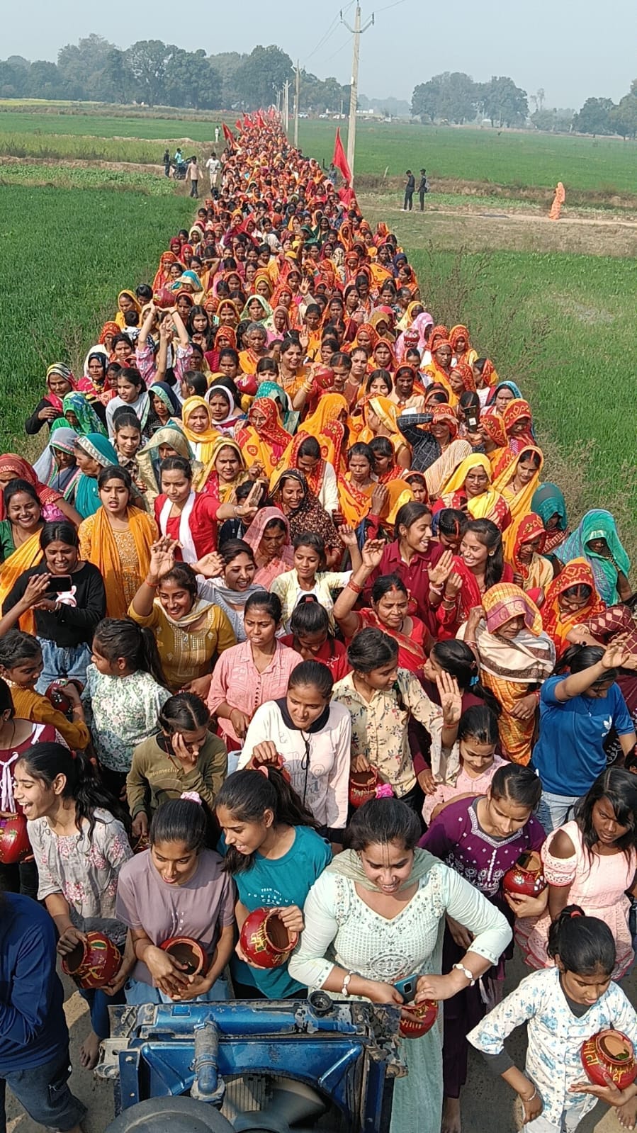Mother Sheetla's Grace Festival begins in Kunwarpatti with a water journey and almanac worship
