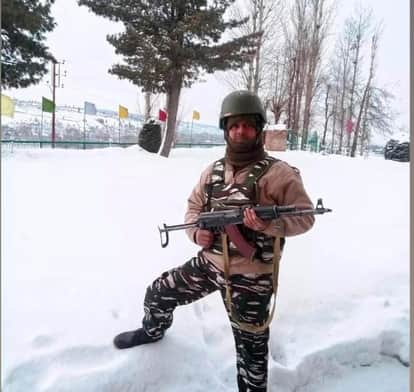 CRPF jawan died in a road accident in Udhampur; his last rites will be performed with state honors on Thursday