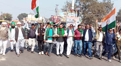 Republic Day was celebrated with great enthusiasm in rural areas as well.