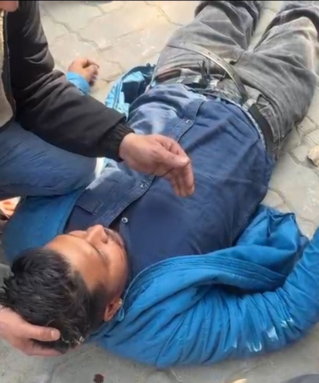 Outpost in-charge and constable accused of making youth do sit-ups