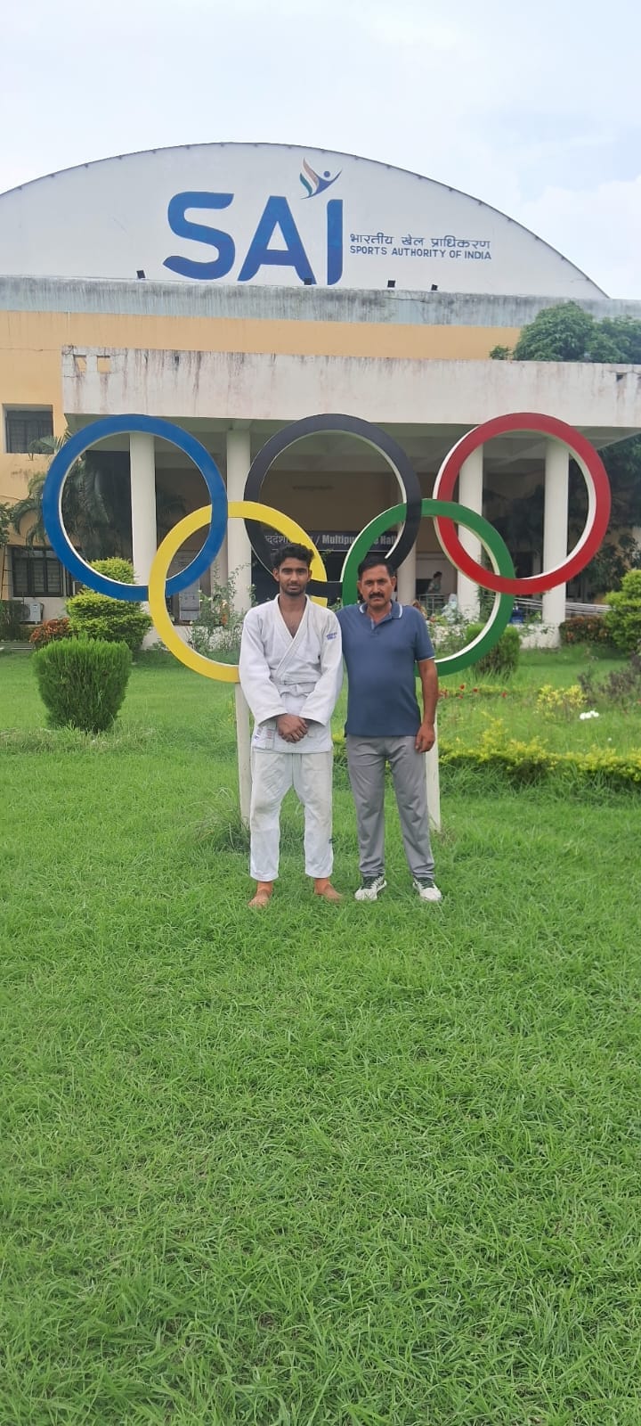 Vaibhav Sen won gold in Judo Championship